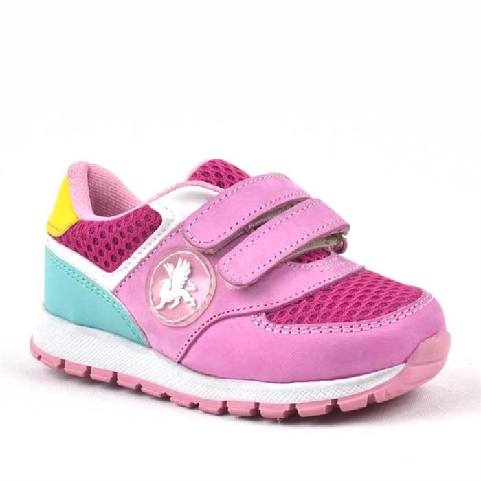 Rakerplus Genuine Leather Pink Sports Shoes Baby Girl