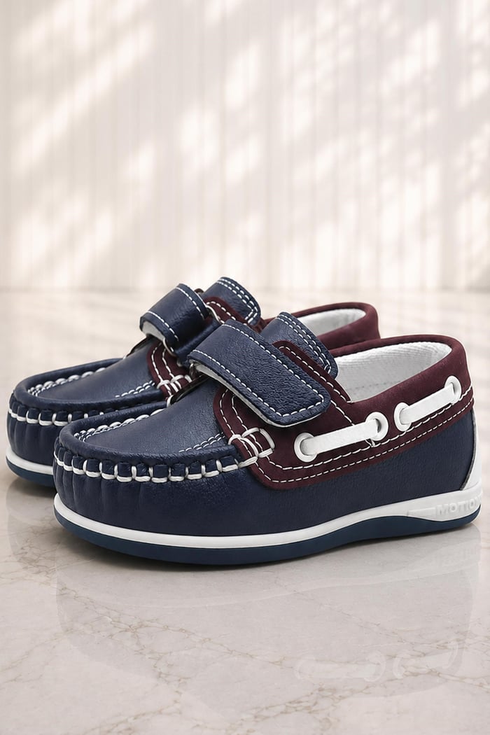 Rakerplus Feniks Casual Timber Navy Blue Baby Shoes
