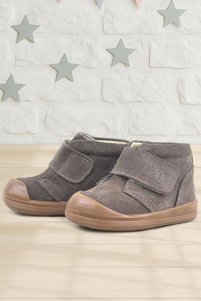 Rakerplus Yoohoo Genuine Leather Sand Color Unisex Baby Boots