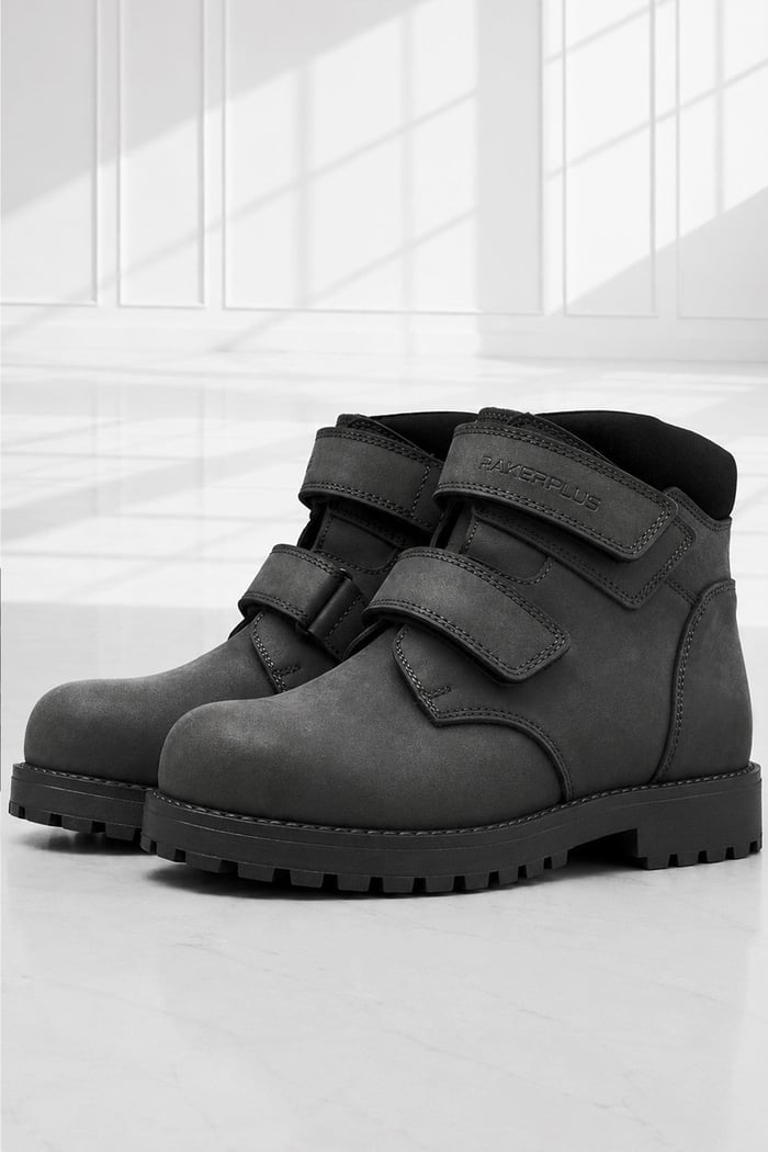Rakerplus Sentor Genuine Leather Velcro Fur-Lined Boots 1.36