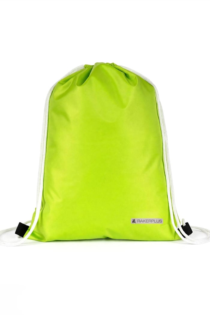 Rakerplus Fıstık Yeşili 32x45 cm Su Geçirmez Büzgülü Krampon ve Spor Çantası
