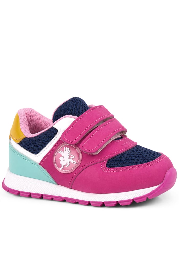 Rakerplus Genuine Leather Fuchsia Anatomic Sports Shoes Baby Girl