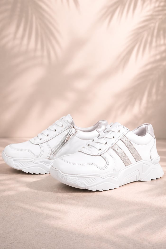 Rakerplus Hakiki Deri Kız Çocuk Sneakers Ayakkabı