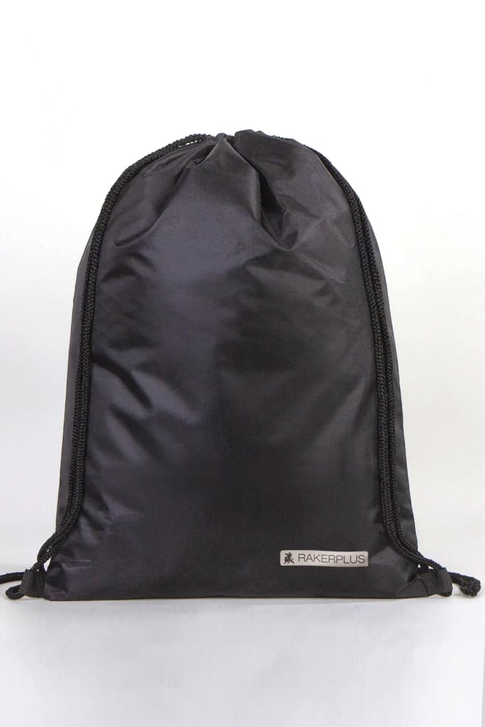 Rakerplus Siyah 32x45 cm Su Geçirmez Büzgülü Krampon ve Spor Çantası RC-0007-S