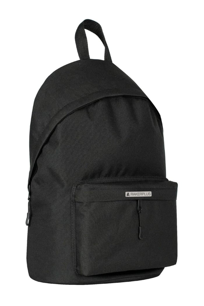 Rakerplus Siyah 42x29x14 cm Unisex Klasik Sırt Okul Çantası RC-0002-S