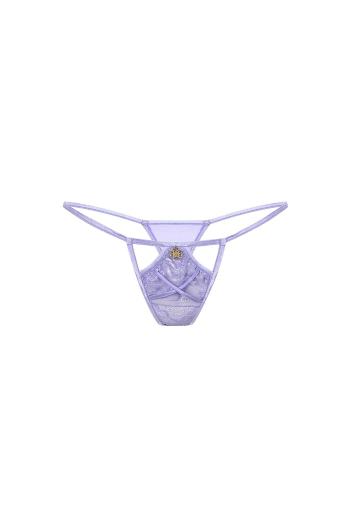 Pastivelle Lila Dantelli Dekolteli String