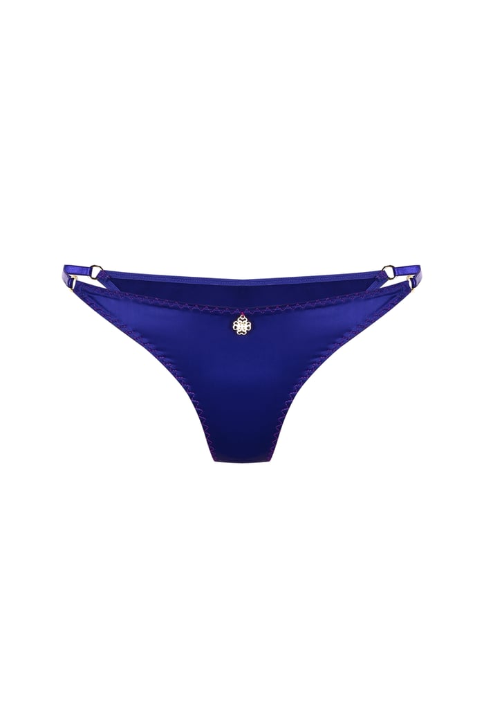 Addria Saks Mavisi Saten Slip