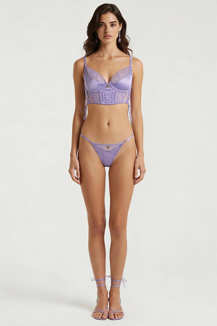 Pastivelle Lila Dantelli String