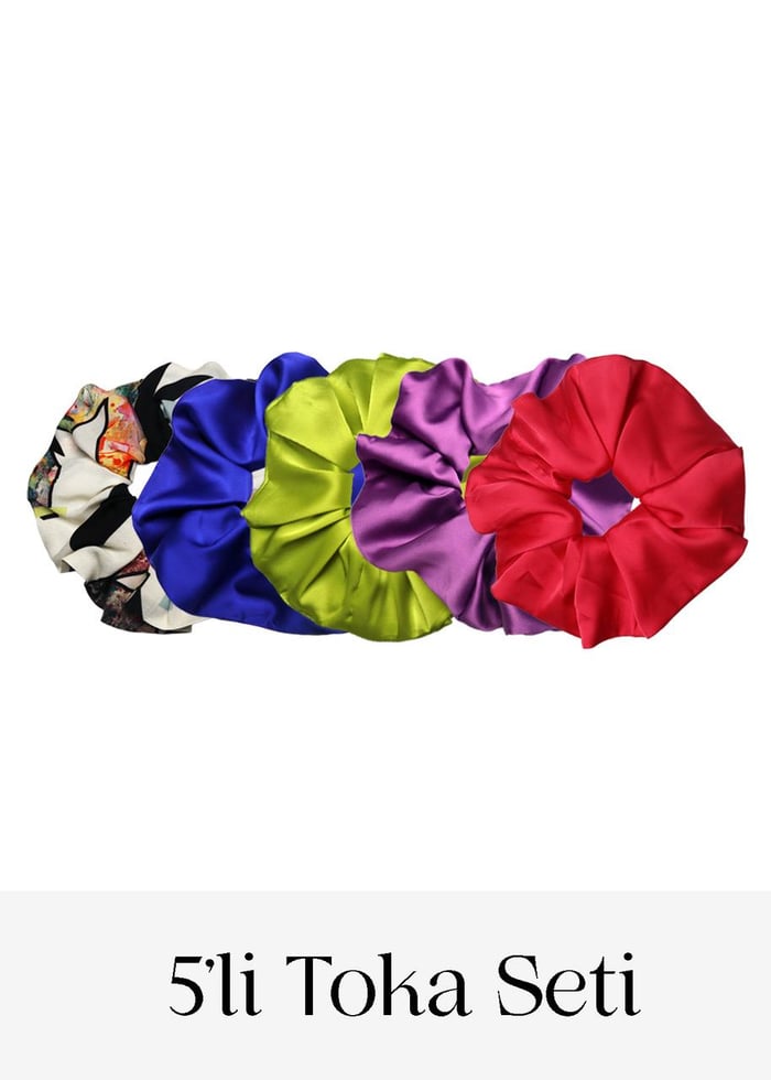 Chou Set 4 5li Saten Toka Seti