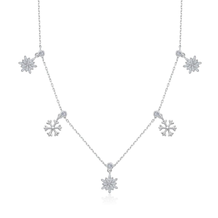 Kristal Parıltısı Choker Gümüş Şans Kolye