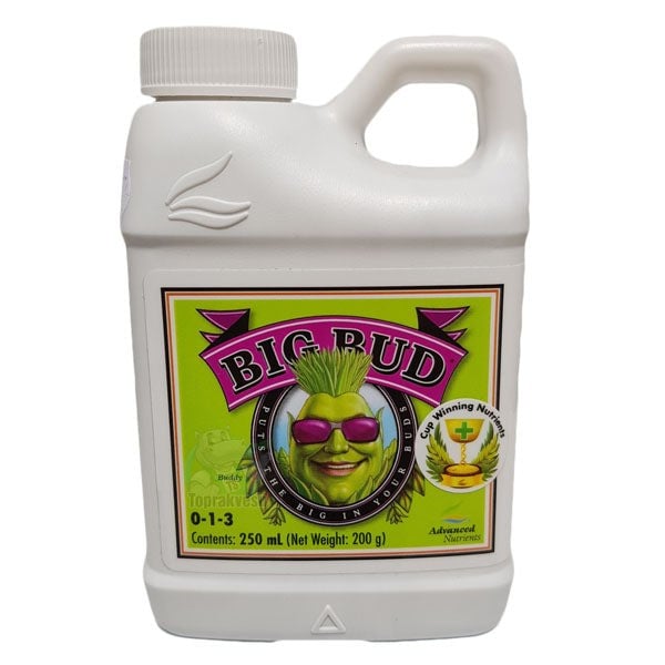 Advanced Nutrients Big Bud 250 ml Ürün Resim Alt Etiket Oluşturma Yapısı