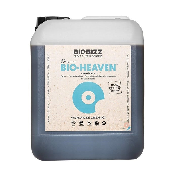 Biobizz Bio Heaven 10 litre Ürün Resim Alt Etiket Oluşturma Yapısı