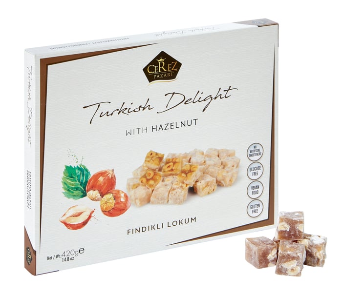 Çifte Kavrulmuş Fındıklı Duble Lokum 454 gr