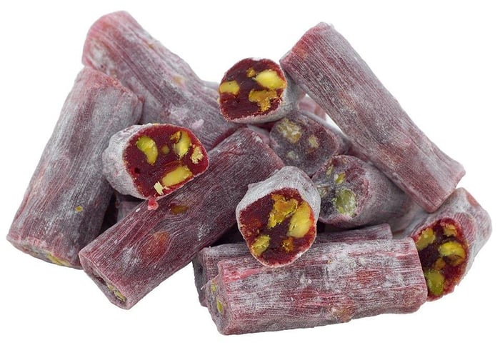 Nar Aromalı Antep Fıstıklı Fitil Lokum 1 kg