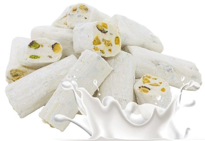 Süt Aromalı Antep Fıstıklı Fitil Lokum 1 kg