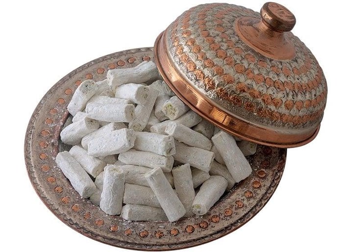 Süt Aromalı Antep Fıstıklı Fitil Lokum 1 kg