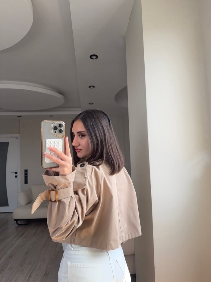 CAMEL TRENÇKOT - LF084