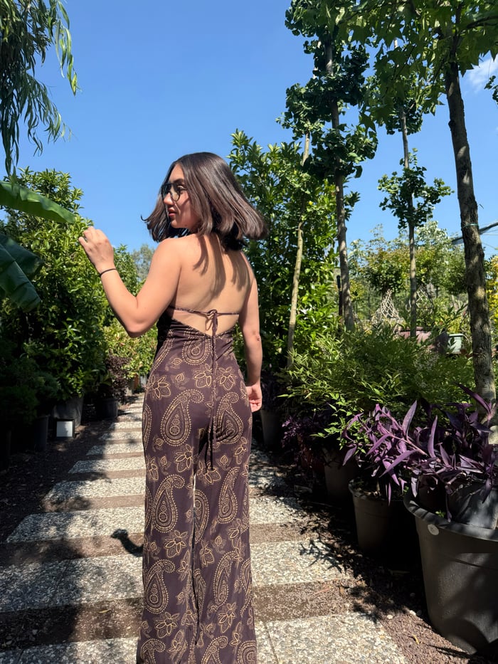 Göğüs Ve Sırt Dekolteli Tül Tulum
