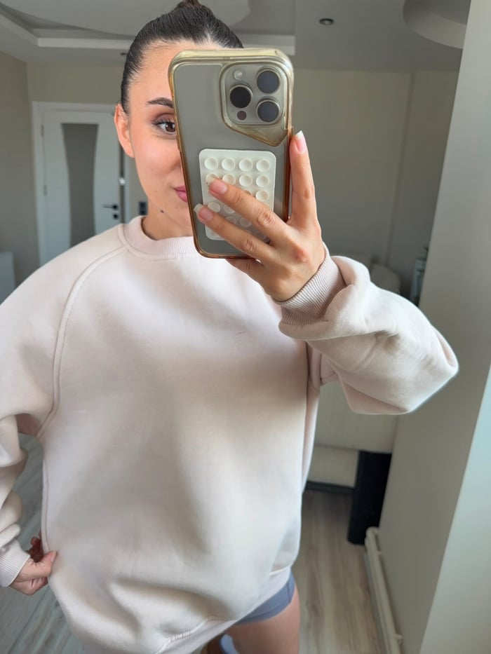 ÜÇ İPLİK ŞARDONLU SWEATSHİRT - LF089