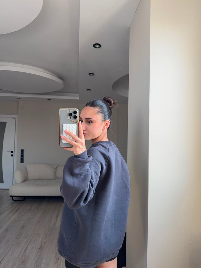 ÜÇ İPLİK ŞARDONLU SWEATSHİRT - LF090