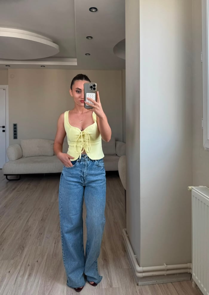 ZR MODEL STRAIGHT YÜKSEK BEL JEAN - 069