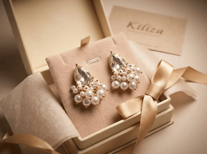Çelik Pearl Royale Küpe