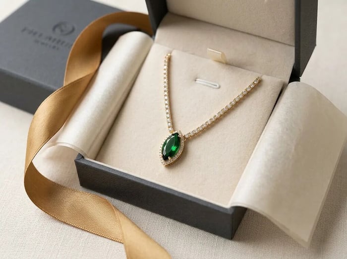 Zirkon  Green Kolye