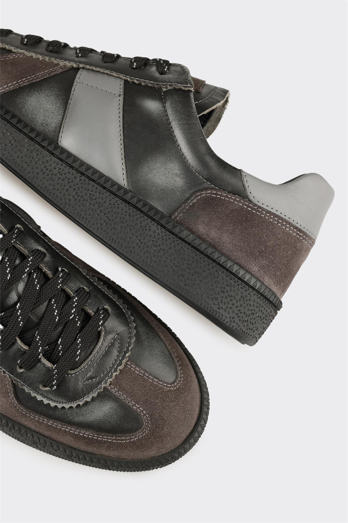 Antrasit Deri Erkek Günlük Ayakkabı