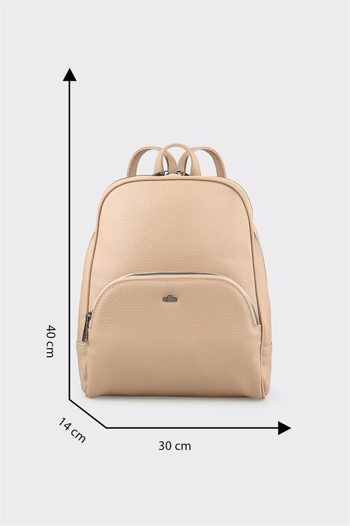 Bej Kadın Sırt Çantası
