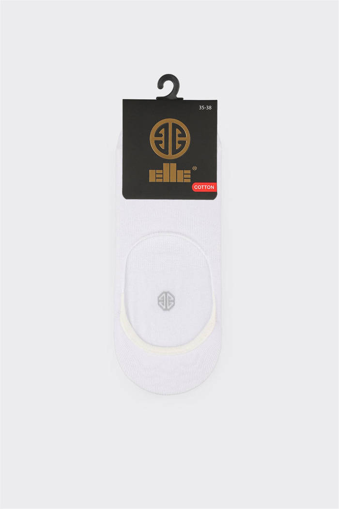 Beyaz Kadın Babet Çorap