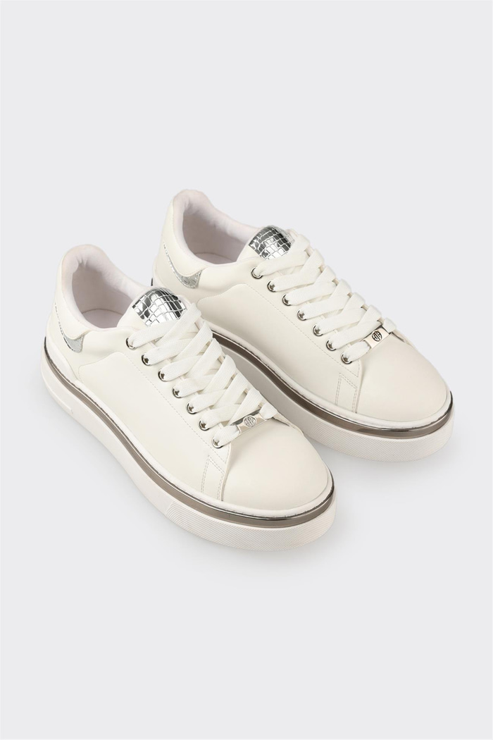 Beyaz Kadın Spor Ayakkabı