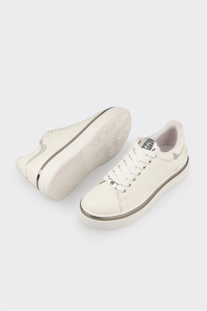 Beyaz Kadın Spor Ayakkabı