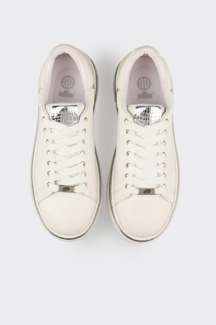 Beyaz Kadın Spor Ayakkabı