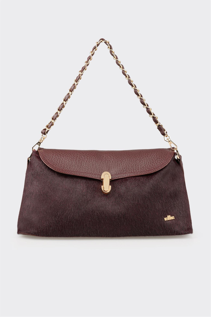 Bordo Kadın Çapraz Çanta