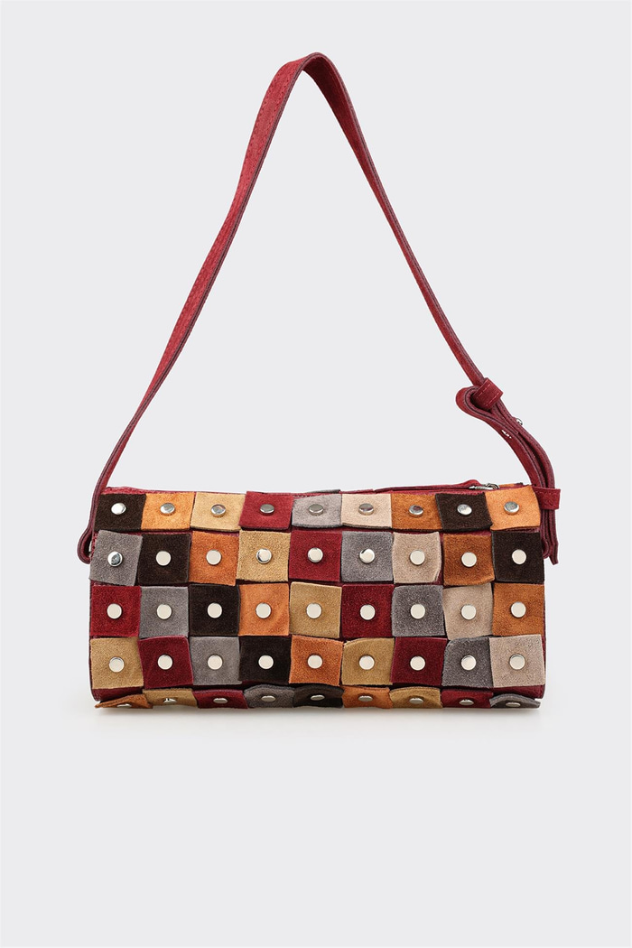 Bordo Kadın Omuz Çantası