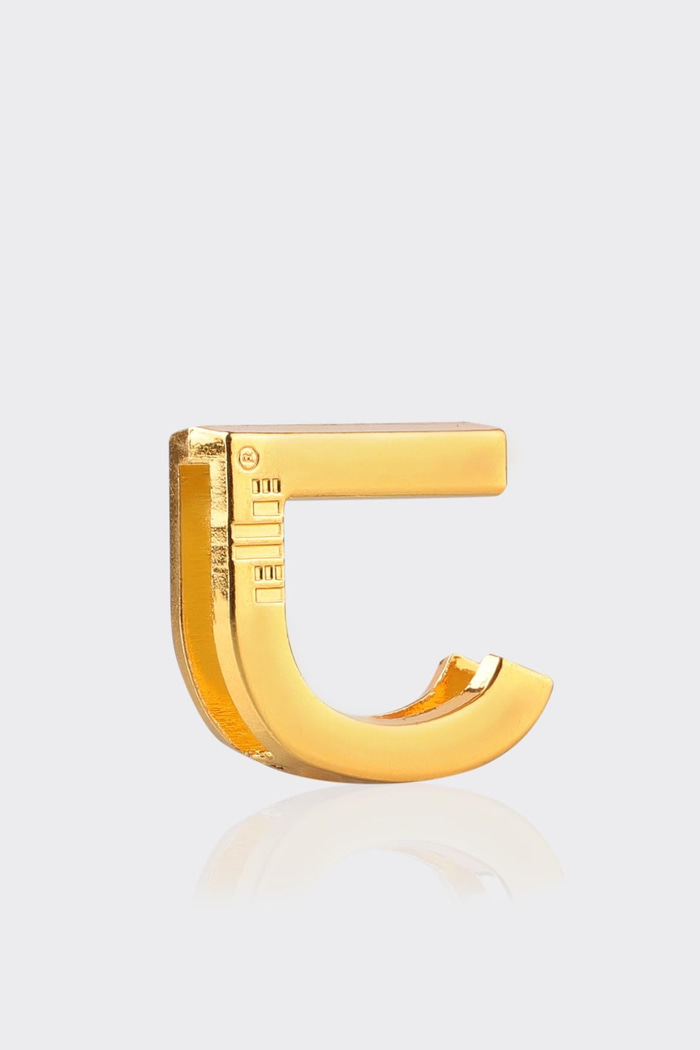 J Harfi Gold Çanta Charm
