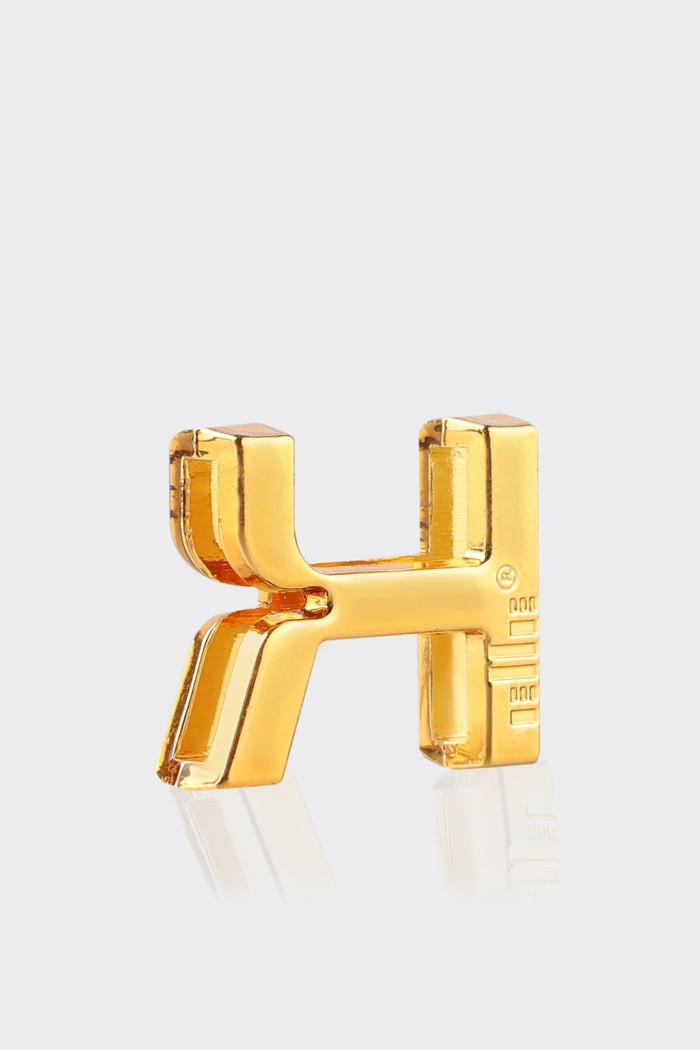 K Harfi Gold Çanta Charm