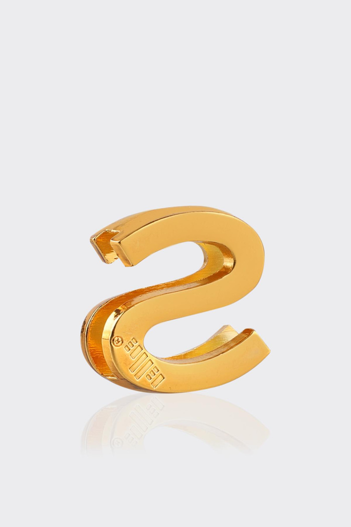 S Harfi Gold Çanta Charm