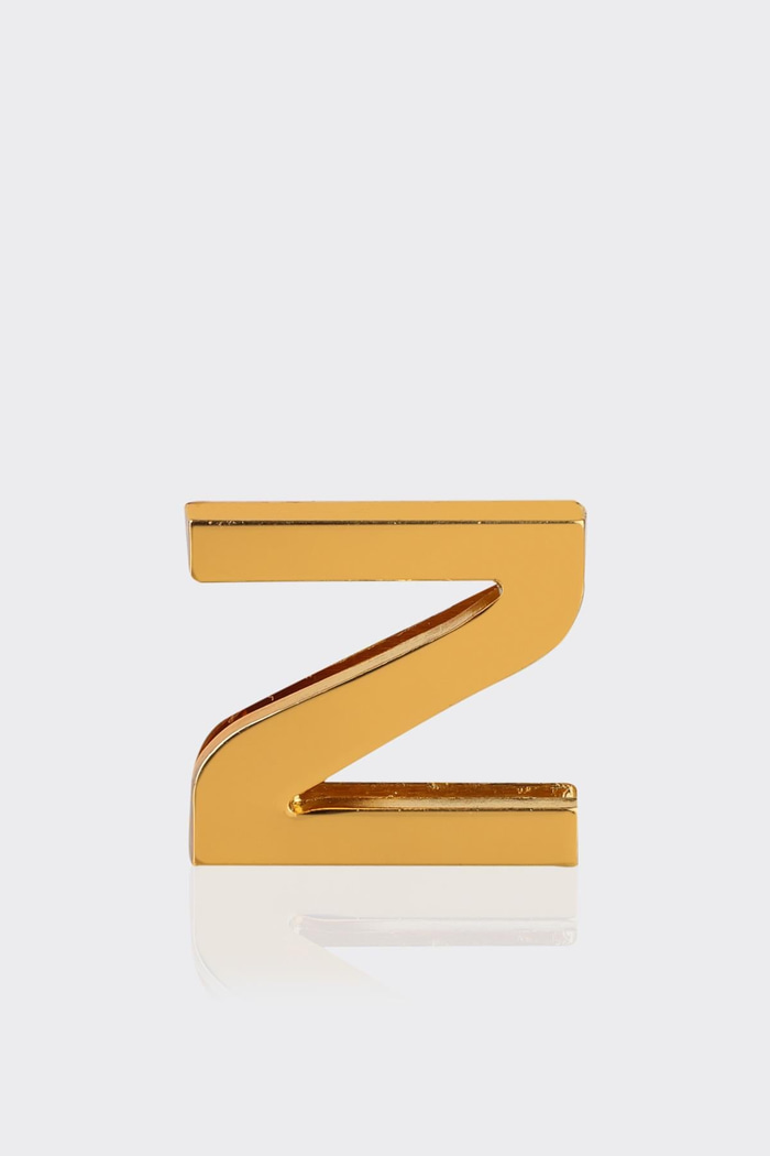 Z Harfi Gold Çanta Charm