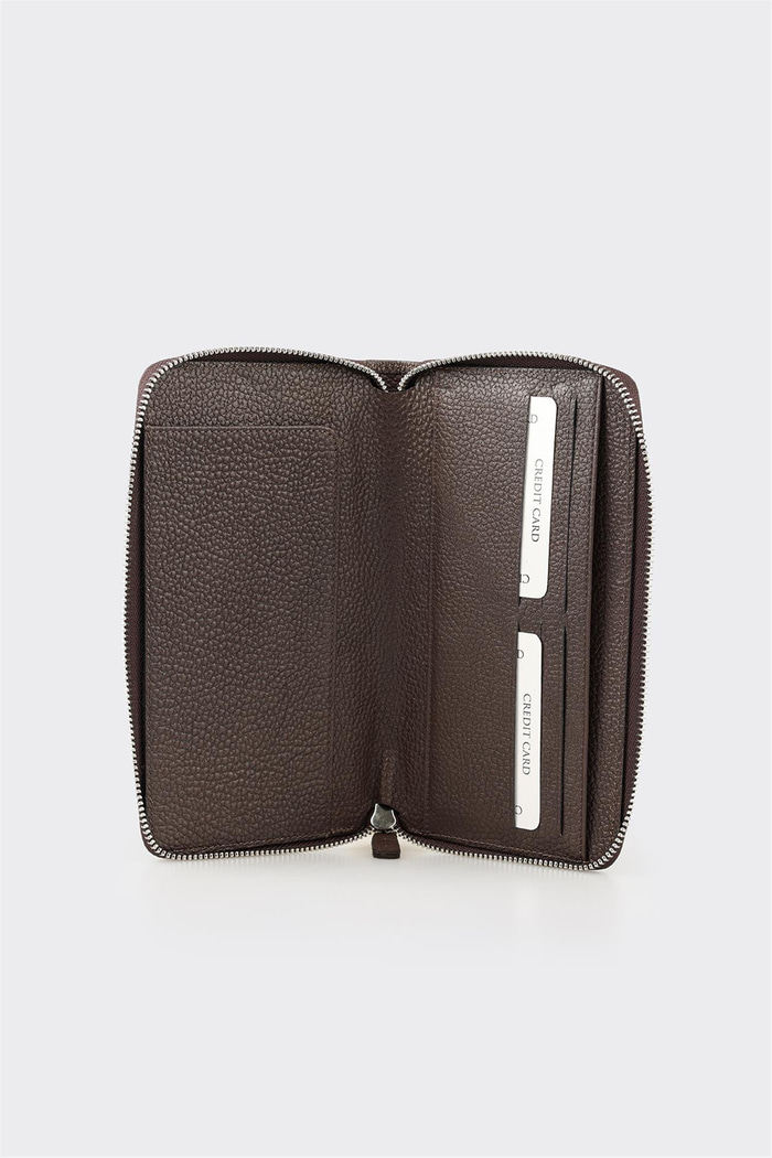 Kahve Deri Erkek Cüzdan