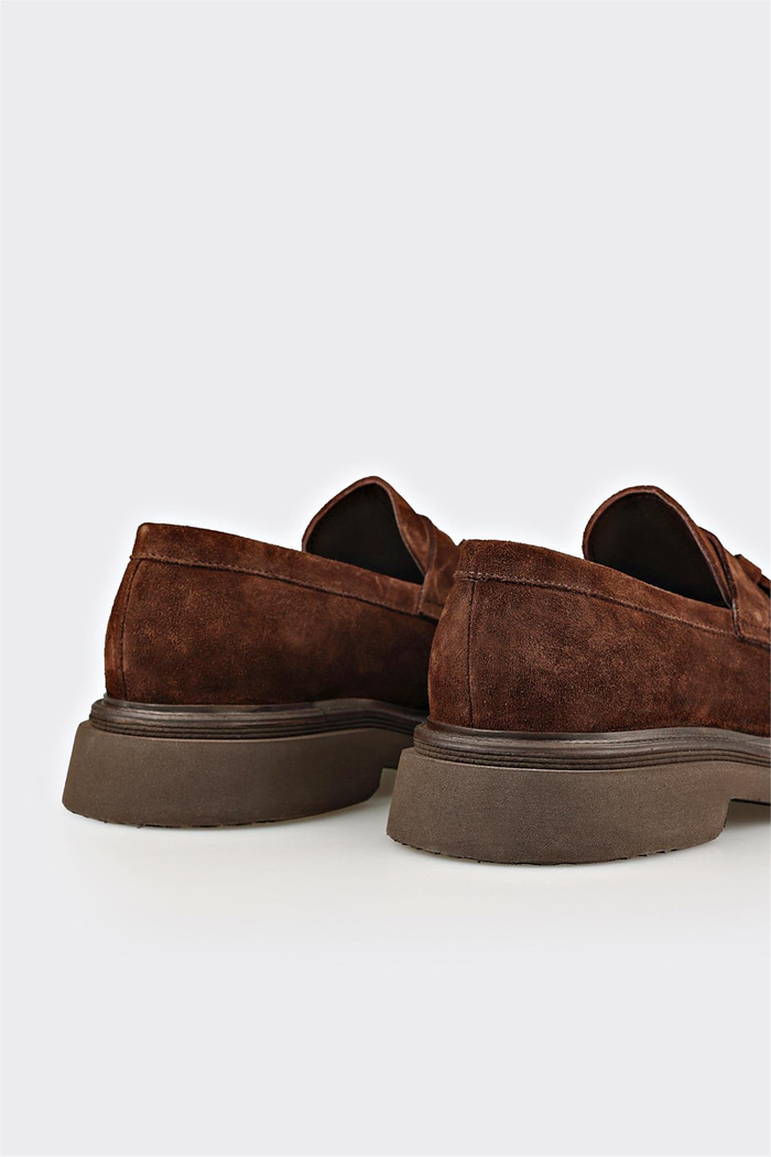 Kahve Deri Erkek Günlük Ayakkabı