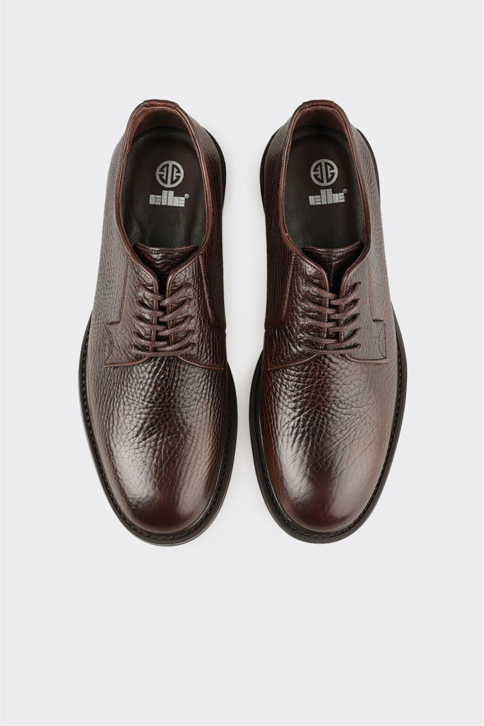 Kahve Deri Erkek Günlük Ayakkabı