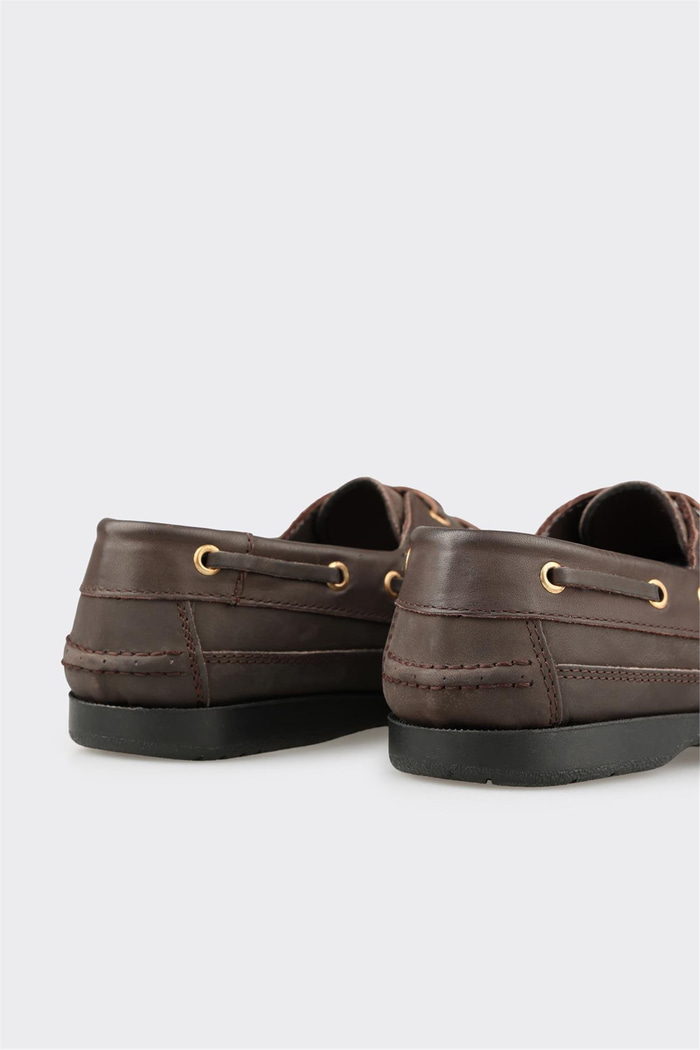 Kahve Deri Erkek Günlük Ayakkabı