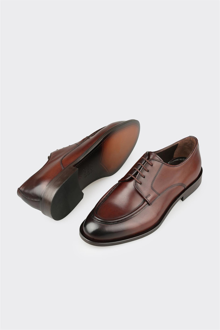 Kahve Deri Erkek Klasik Ayakkabı