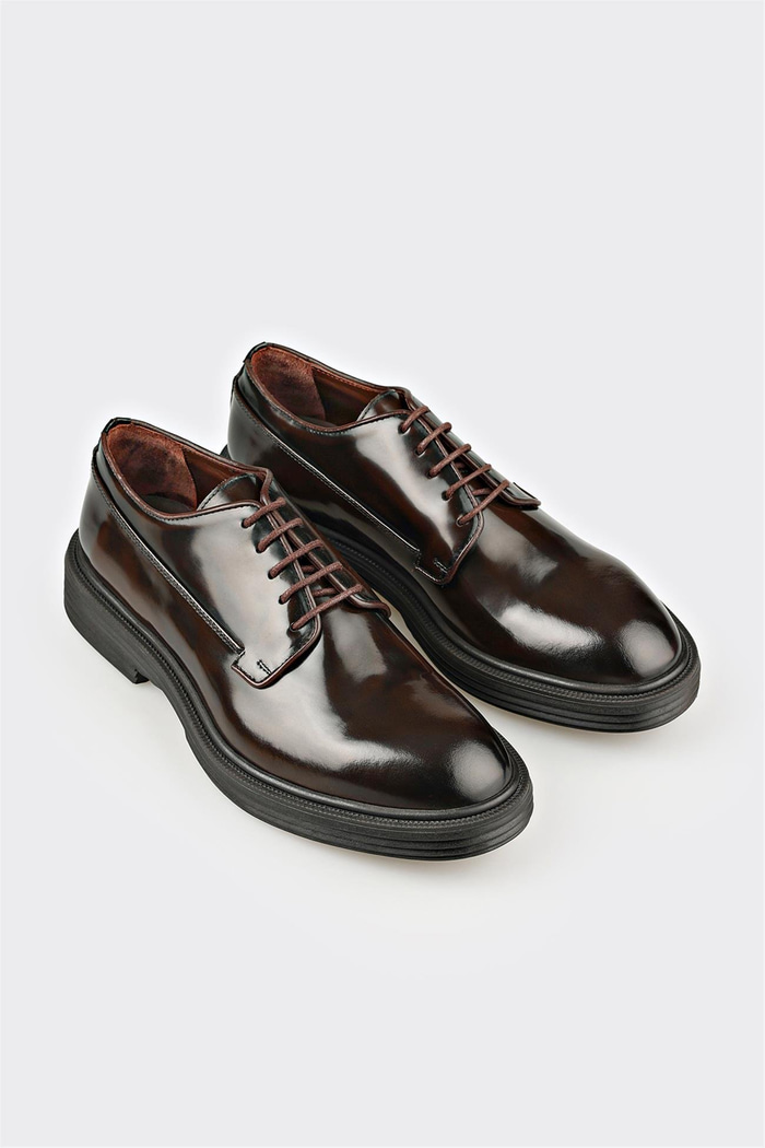 Kahve Deri Erkek Klasik Ayakkabı