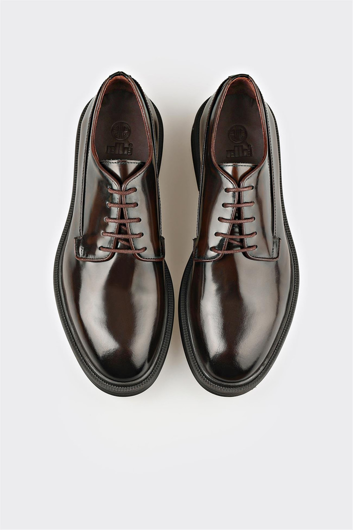 Kahve Deri Erkek Klasik Ayakkabı