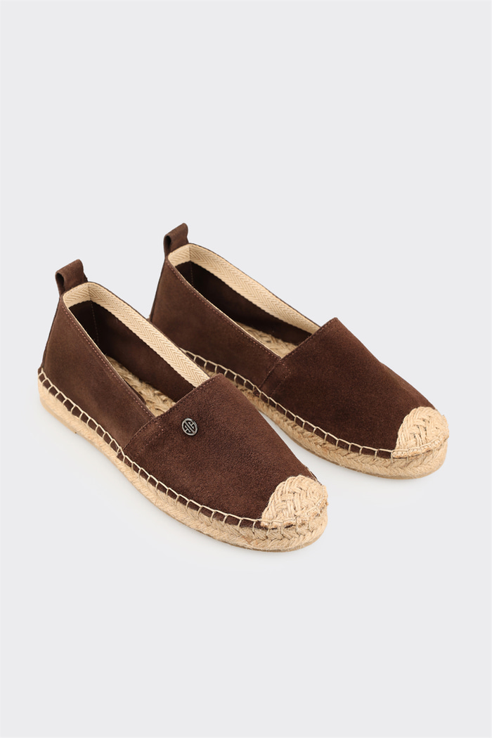 Kahve Deri Kadın Espadril