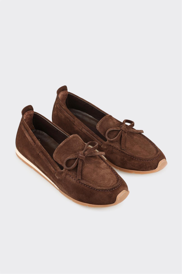 Kahve Deri Kadın Günlük Ayakkabı