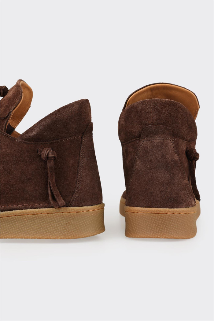 Kahve Deri Kadın Günlük Bot