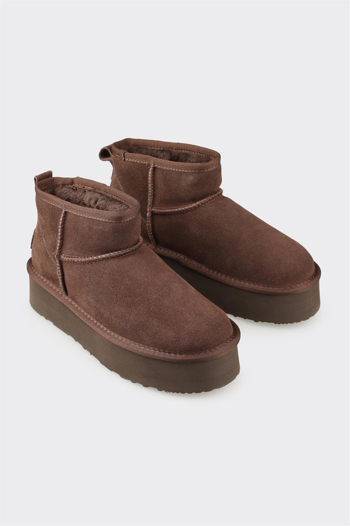 Kahve Deri Kadın Günlük Bot